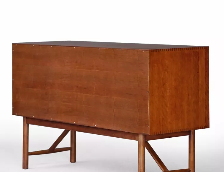 Replica of Teak Cabinet with Tambour